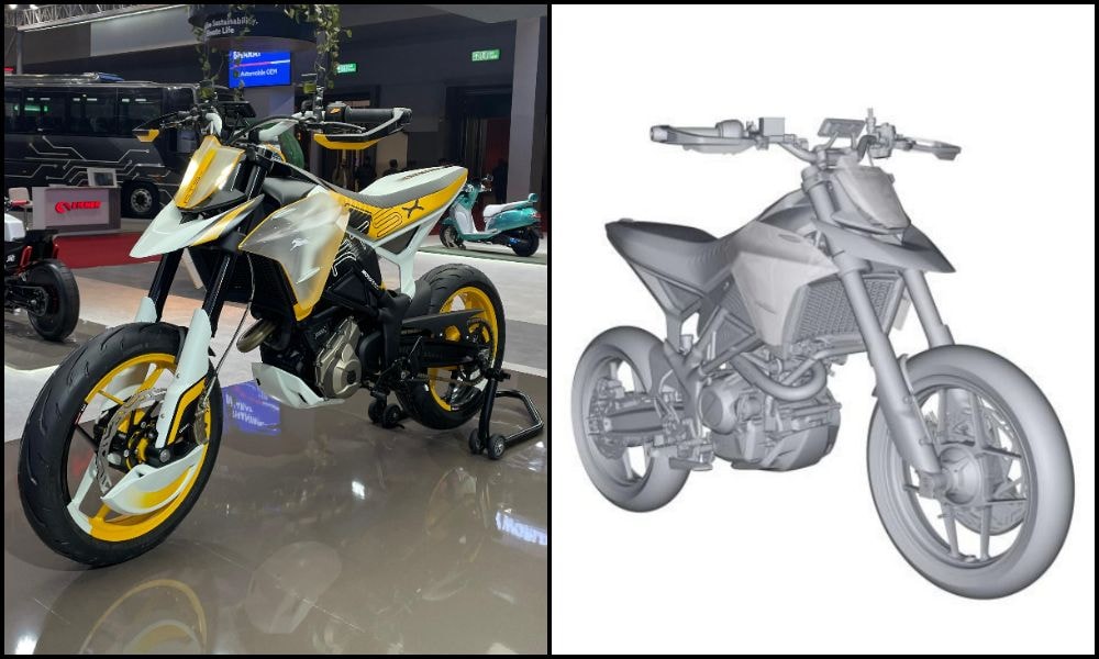 TVS Apache RTS X Design Patented In India TVS Apache RTS X Design Patented In India