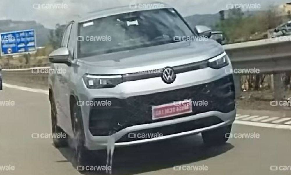 Volkswagen Tayron Spotted Testing In India Volkswagen Tayron Spotted Testing In India