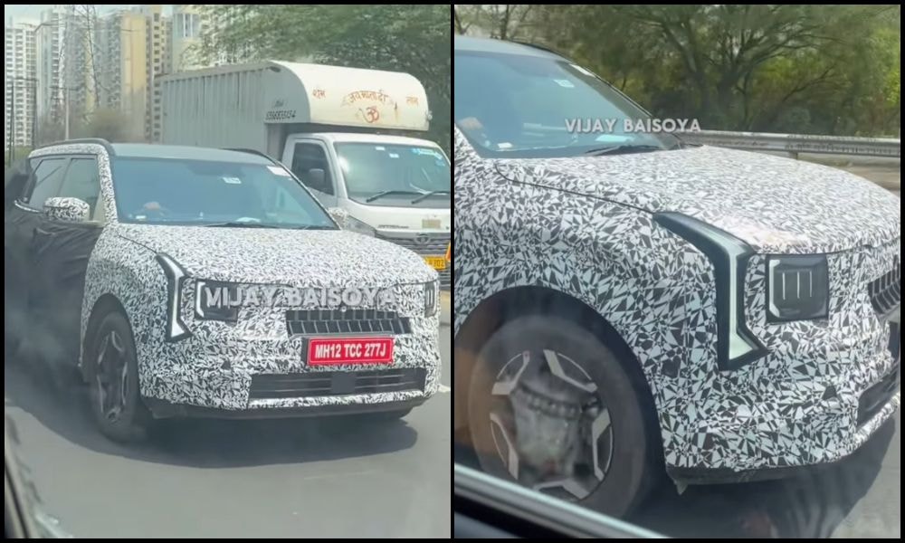 New-Gen Kia Seltos Spotted Testing In India New-Gen Kia Seltos Spotted Testing In India