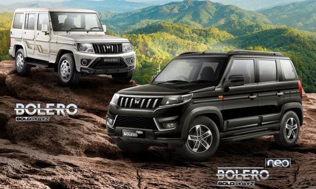 Mahindra Bolero, Bolero Neo Bold Editions Revealed Ahead Of Launch Mahindra Bolero, Bolero Neo Bold Editions Revealed Ahead Of Launch