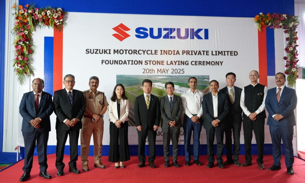 Suzuki Motorcycle India Begins Work On Second Manufacturing Plant In Haryana Suzuki Motorcycle India Begins Work On Second Manufacturing Plant In Haryana