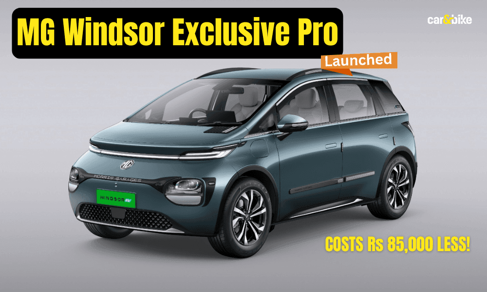 MG Windsor EV 52.9 kWh Now More Affordable: Exclusive Pro Trim Launched At Rs 17.25 Lakh MG Windsor EV 52.9 kWh Now More Affordable: Exclusive Pro Trim Launched At Rs 17.25 Lakh