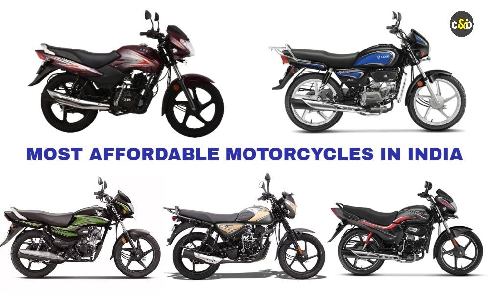Top 10 Most Affordable Motorcycles In India Top 10 Most Affordable Motorcycles In India