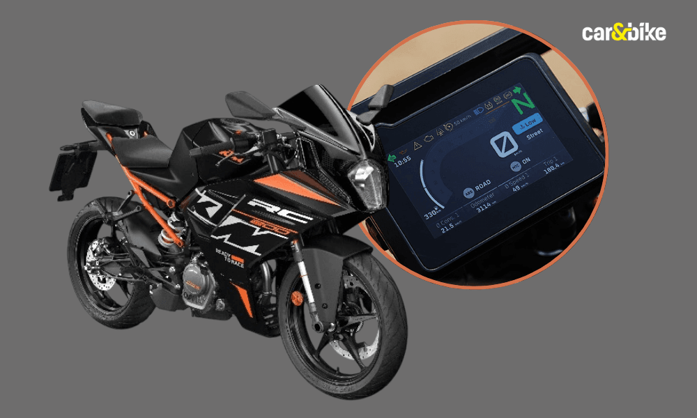 2025 KTM RC 200 Now Gets A TFT Display 2025 KTM RC 200 Now Gets A TFT Display