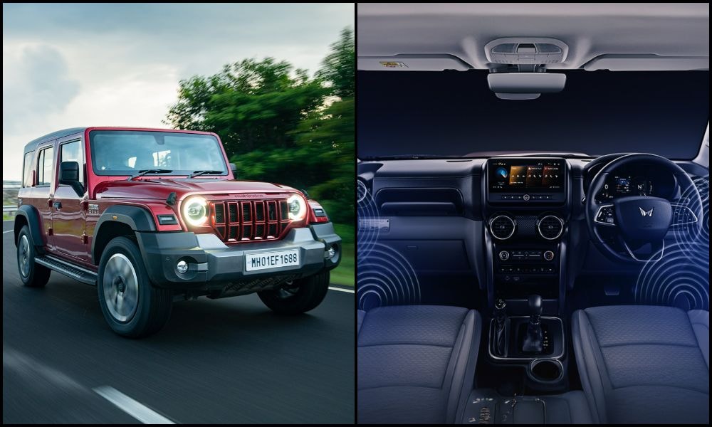Mahindra Thar Roxx Now Gets Dolby Atmos In Top Variant Mahindra Thar Roxx Now Gets Dolby Atmos In Top Variant
