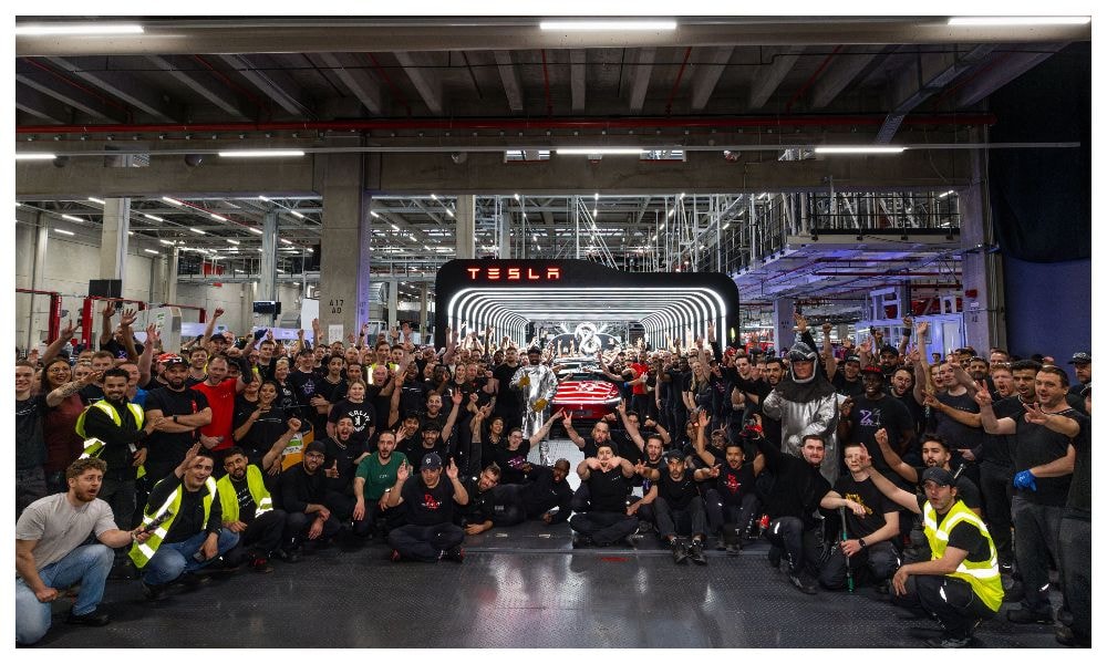Tesla Crosses 8 Million Production Milestone In 17 Years Tesla Crosses 8 Million Production Milestone In 17 Years