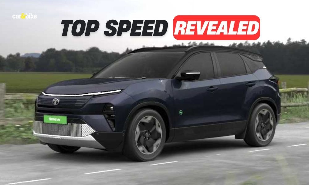 Tata Harrier EV Top Speed, Kerb Weight Revealed Tata Harrier EV Top Speed, Kerb Weight Revealed