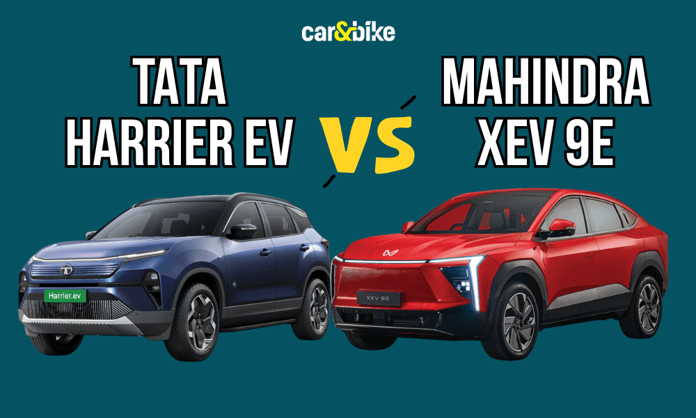 Tata Harrier EV vs Mahindra XEV 9e: Specifications, Features, Prices Compared Tata Harrier EV vs Mahindra XEV 9e: Specifications, Features, Prices Compared