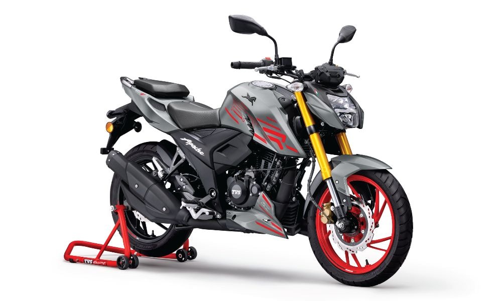 2025 TVS Apache RTR 200 4V Launched At Rs 1.54 Lakh; Gets USD Fork, New Graphics 2025 TVS Apache RTR 200 4V Launched At Rs 1.54 Lakh; Gets USD Fork, New Graphics