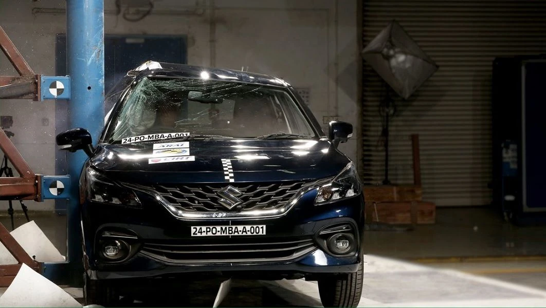 Maruti Suzuki Baleno Bags 4 Stars At Bharat NCAP Crash Test Maruti Suzuki Baleno Bags 4 Stars At Bharat NCAP Crash Test