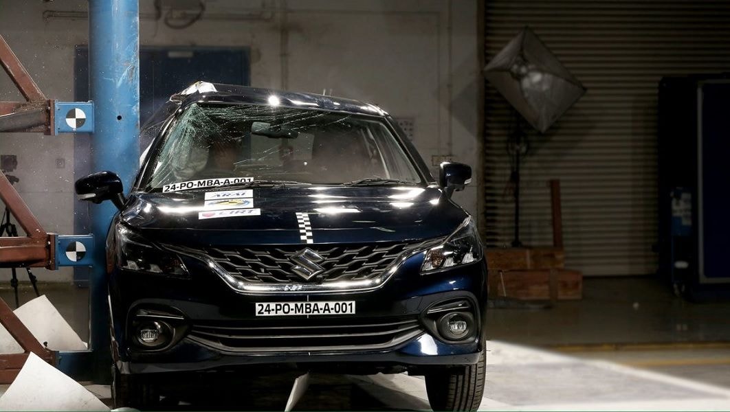 Maruti Suzuki Baleno Bags 4 Stars At Bharat NCAP Crash Test Maruti Suzuki Baleno Bags 4 Stars At Bharat NCAP Crash Test