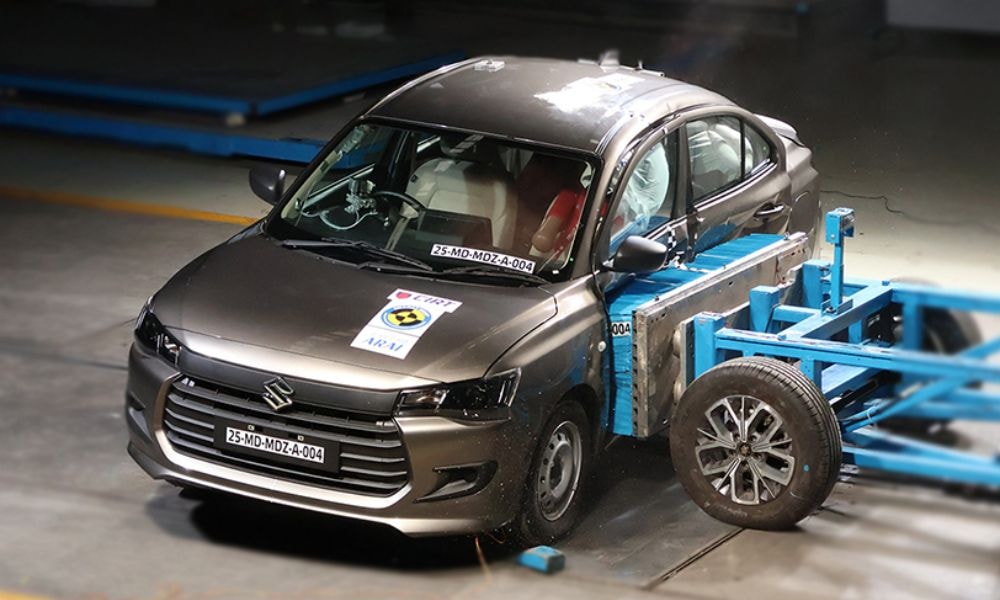 Bharat NCAP: Maruti Suzuki Dzire Secures 5-Star Crash Safety Rating Bharat NCAP: Maruti Suzuki Dzire Secures 5-Star Crash Safety Rating