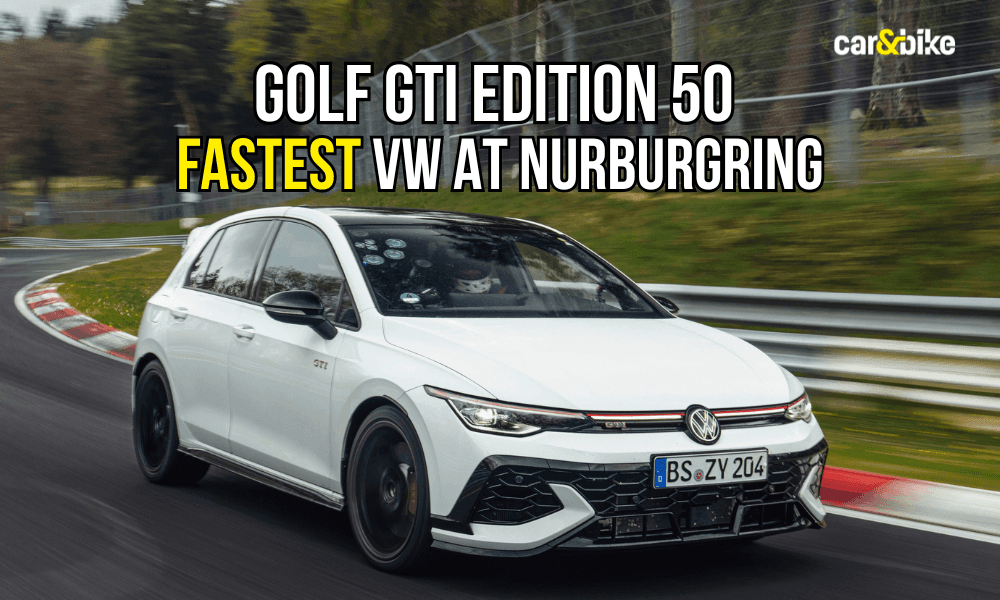 Golf GTI Edition 50 Is The Fastest Volkswagen At Nurburgring Golf GTI Edition 50 Is The Fastest Volkswagen At Nurburgring