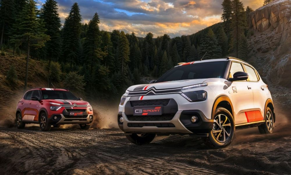 Citroen C3 Sport Edition Launched In India At Rs 6.44 Lakh  Citroen C3 Sport Edition Launched In India At Rs 6.44 Lakh