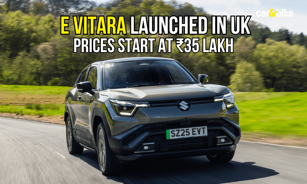 New Suzuki E Vitara Costs The Equivalent Of Rs 35 Lakh In The UK New Suzuki E Vitara Costs The Equivalent Of Rs 35 Lakh In The UK