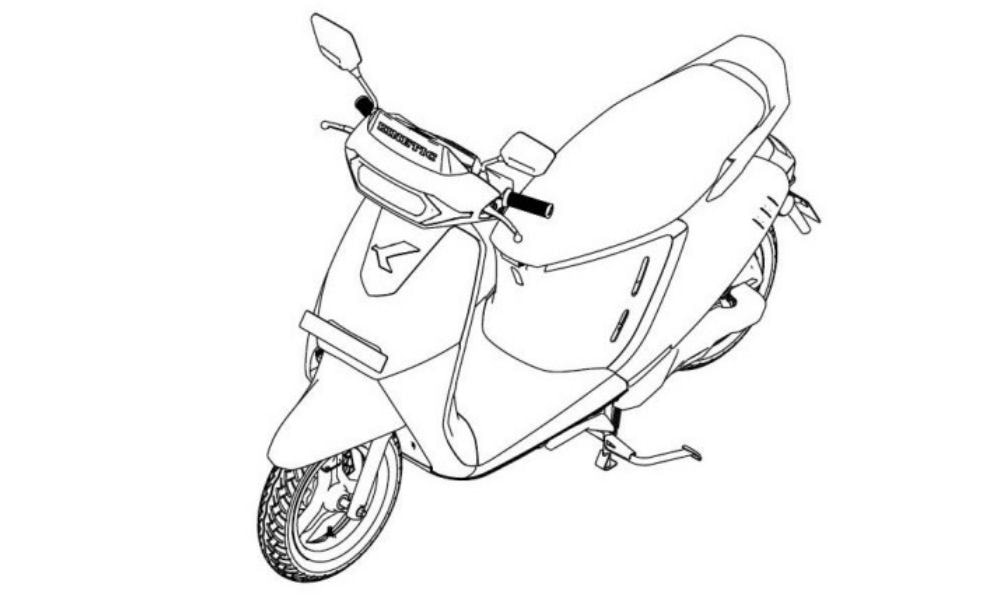 Kinetic Green Patents New Electric Scooter Design In India Kinetic Green Patents New Electric Scooter Design In India