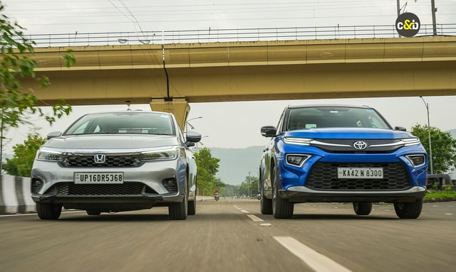 Toyota Urban Cruiser Hyryder vs Honda City: Strong Hybrid Showdown Toyota Urban Cruiser Hyryder vs Honda City: Strong Hybrid Showdown