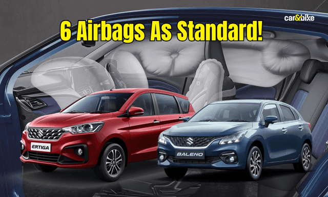 Maruti Suzuki Baleno, Ertiga Get 6 Airbags As Standard; Prices Hiked Safety feature update is accompanied by a price hike of up to 1.4 per cent.