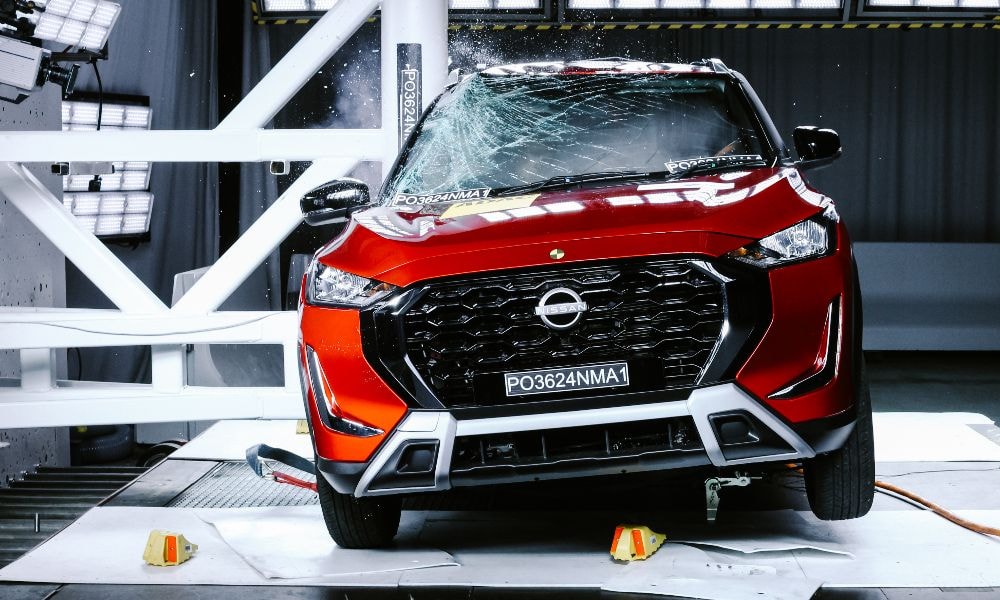 Nissan Magnite Facelift Secures Five Stars In Second Round Of Global NCAP Crash Tests Nissan Magnite Facelift Secures Five Stars In Second Round Of Global NCAP Crash Tests
