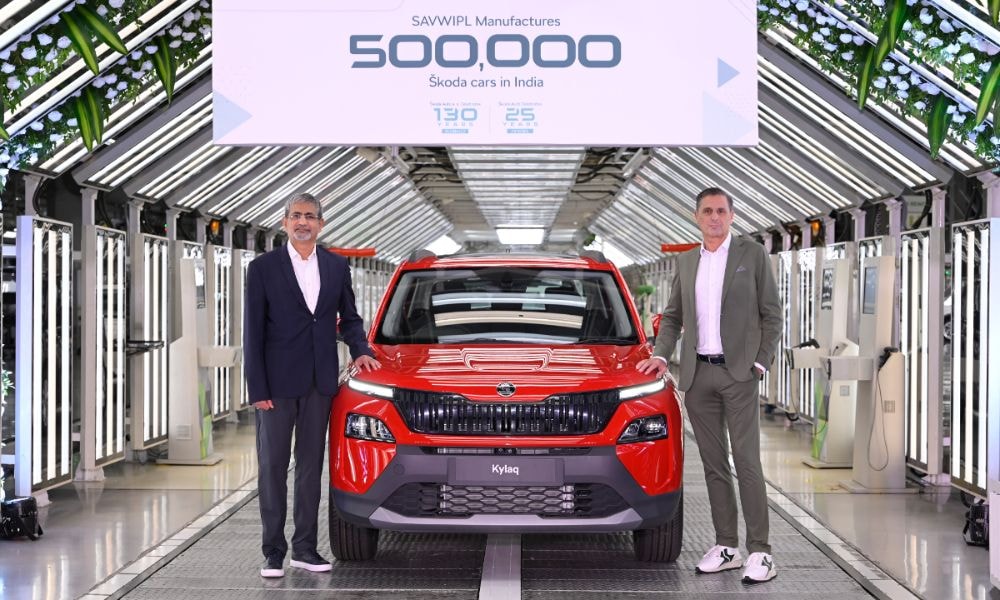 Skoda Auto India Crosses 5 Lakh Units Production Milestone Skoda Auto India Crosses 5 Lakh Units Production Milestone
