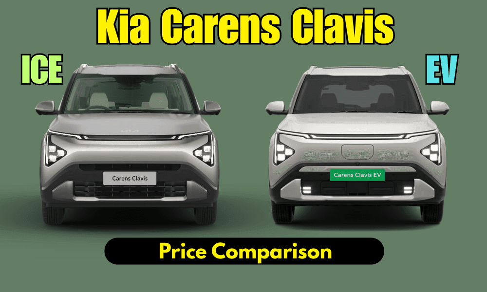 Kia Carens Clavis EV vs Carens Clavis ICE: Prices Compared Kia Carens Clavis EV vs Carens Clavis ICE: Prices Compared