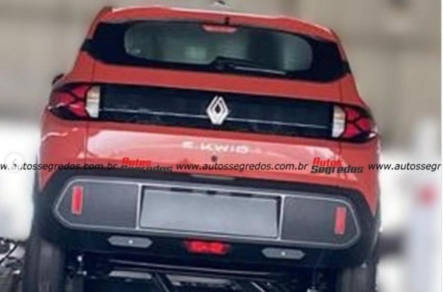 Renault Kwid EV Spotted Undisguised Ahead Of Debut Renault Kwid EV Spotted Undisguised Ahead Of Debut