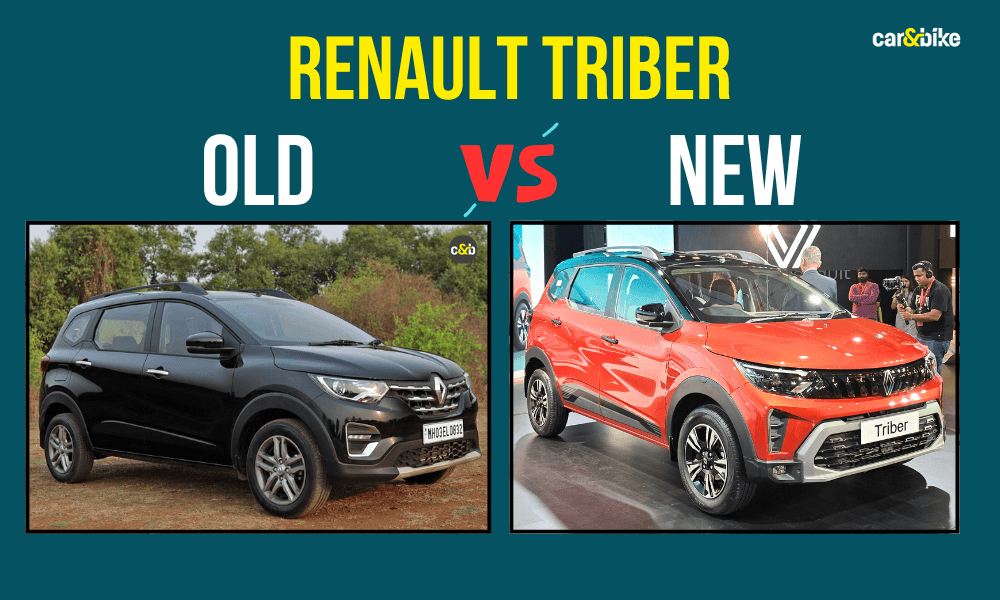 Renault Triber Old Vs New: Exterior, Interior & Features Renault Triber Old Vs New: Exterior, Interior & Features