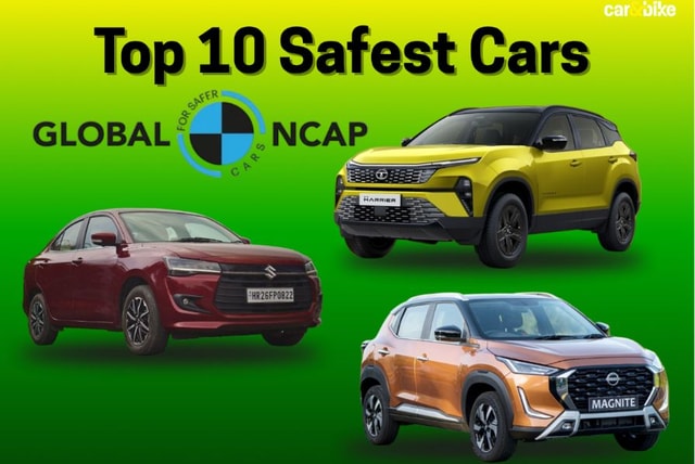 Top 10 Safest Cars In India According To Global NCAP Top 10 Safest Cars In India According To Global NCAP