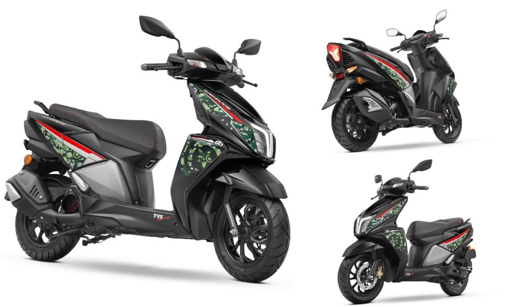 TVS Ntorq 125 Super Soldier Edition Launched At Rs 98,117 TVS Ntorq 125 Super Soldier Edition Launched At Rs 98,117
