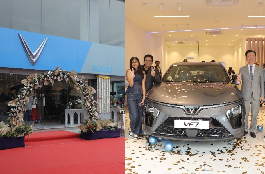 VinFast Opens First Showroom In India At Surat VinFast Opens First Showroom In India At Surat