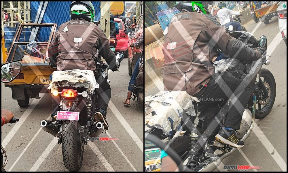 Royal Enfield Continental GT 750 Spotted Testing Again  Royal Enfield Continental GT 750 Spotted Testing Again