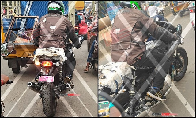 Royal Enfield Continental GT 750 Spotted Testing Again  Royal Enfield Continental GT 750 Spotted Testing Again