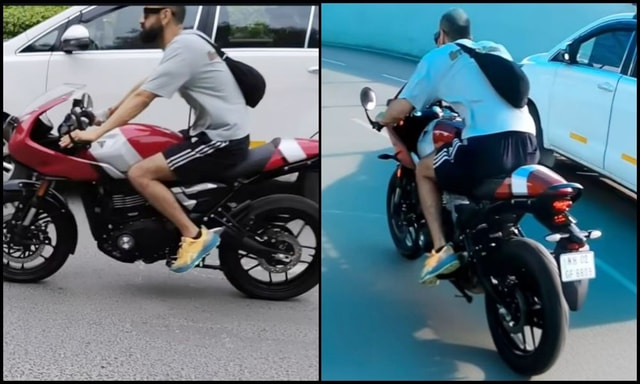 Triumph Thruxton 400 Spotted Undisguised Ahead Of Launch  Triumph Thruxton 400 Spotted Undisguised Ahead Of Launch