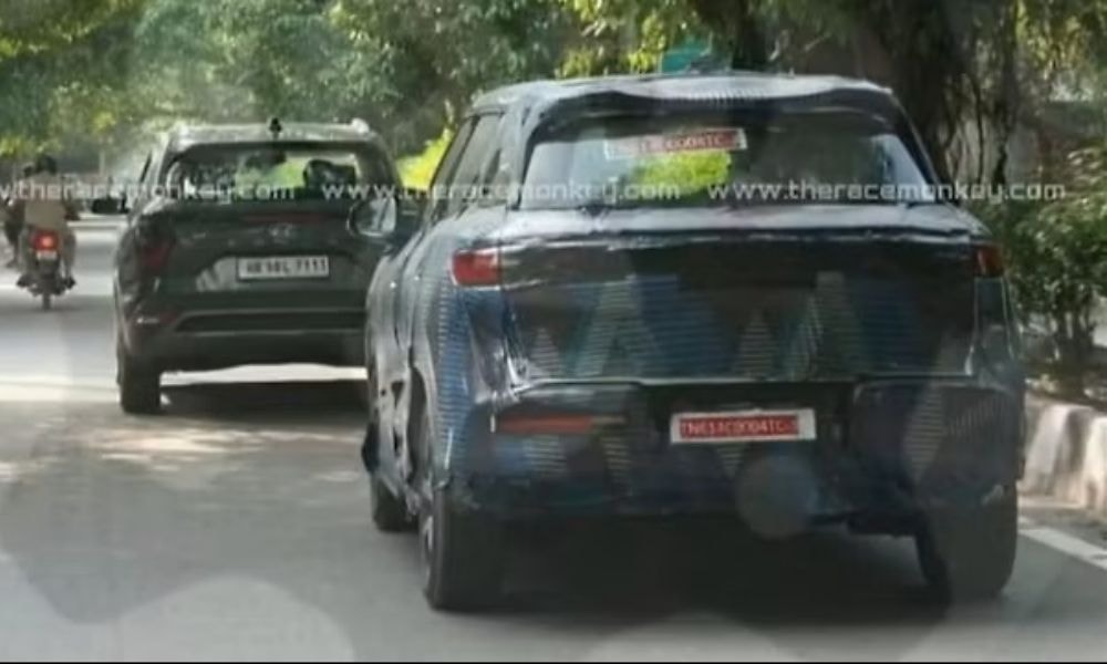BYD Atto 2 Electric SUV Spotted Testing In India BYD Atto 2 Electric SUV Spotted Testing In India