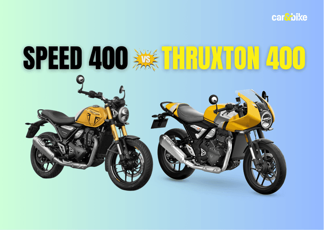 Triumph Thruxton 400 vs Speed 400: What’s Different? Triumph Thruxton 400 vs Speed 400: What’s Different?