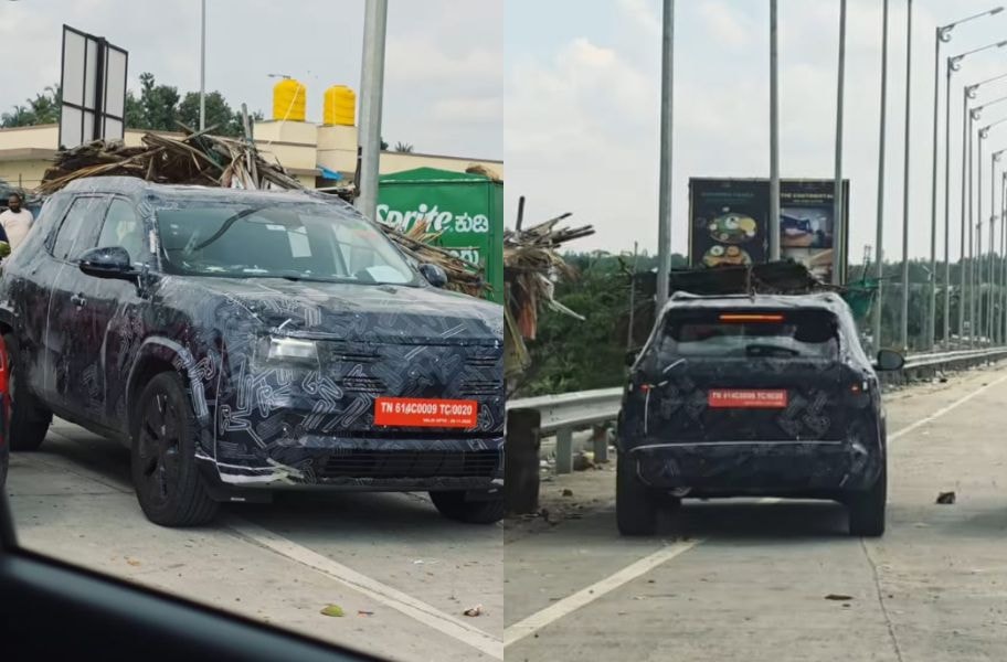 Nissan's Duster-Based SUV Spied On Test In India For The First Time Nissan's Duster-Based SUV Spied On Test In India For The First Time