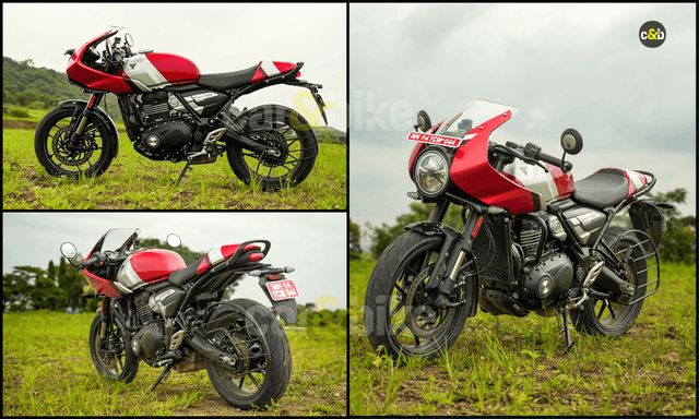 Triumph Thruxton 400: In Pictures The Thruxton 400 shares its platform with the Speed 400 but draws significant design inspiration from its larger Thruxton siblings. Here's a closer look at the motorcycle in detail.