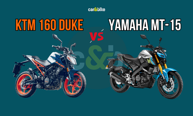 KTM 160 Duke Vs Yamaha MT-15: Specifications, Features, Prices Compared The baby Duke is ready to throw its hat into the ring against the MT-15, which flaunts the R15’s engine. How do the two stack up on paper? Let's find out.