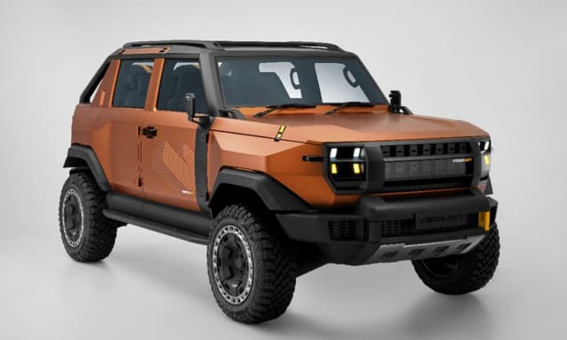 The SXT is essentially a derivative of the Vision T which was also unveiled alongside.