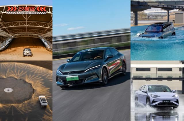 BYD Opens Its Own Racetrack In China: All-Terrain Circuit Includes Wading Pool, Dune Climbing, 1.7 KM Raceway The all-terrain circuit features eight experience zones, aimed at putting vehicles across different forms of tests