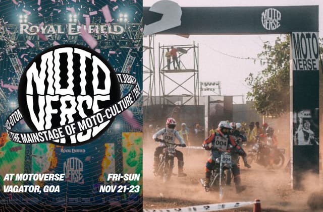 Royal Enfield Motoverse 2025 Registrations Open, To Be Held Between November 21-23 Early-bird tickets for the event, which will be held at Hilltop, Vagator, Goa are currently on sale at Rs 2,499