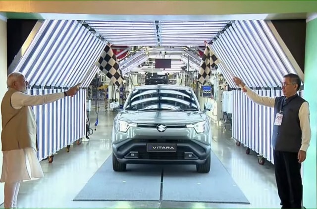 Maruti Suzuki E Vitara Production Commences Maruti Suzuki E Vitara Production Commences