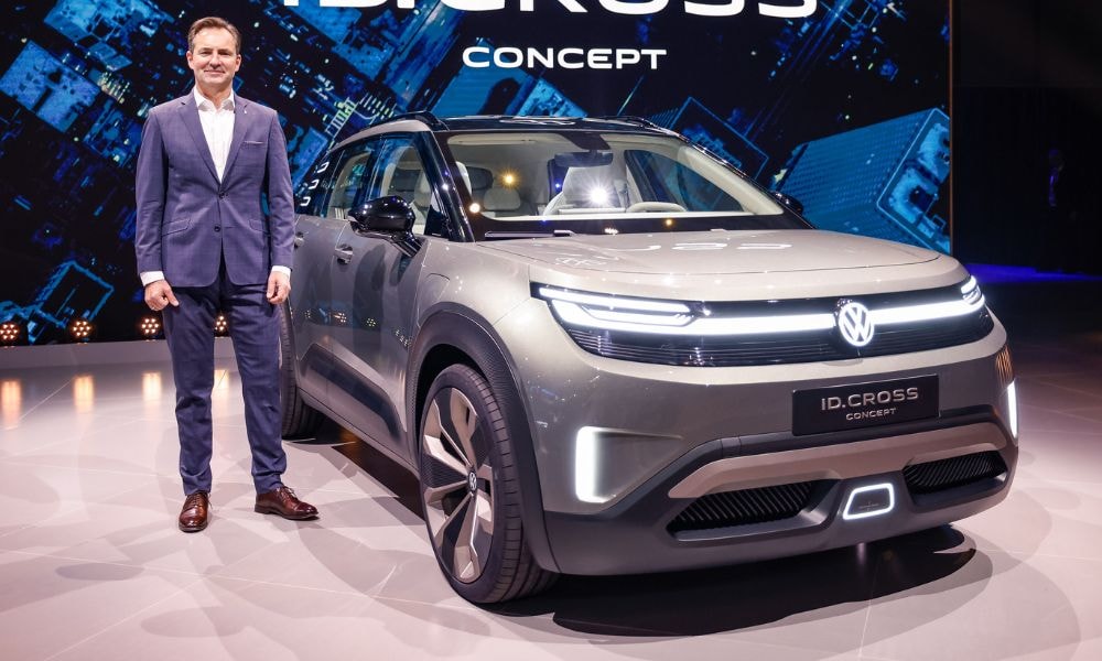 IAA 2025: Volkswagen ID.Cross Concept Previews Taigun-Sized Electric SUV IAA 2025: Volkswagen ID.Cross Concept Previews Taigun-Sized Electric SUV