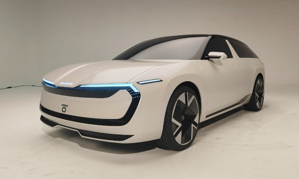 Skoda Vision O Electric Concept Unveiled; Previews Future Design Language For Estates Skoda Vision O Electric Concept Unveiled; Previews Future Design Language For Estates
