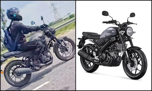 Yamaha XSR 155 Spied Testing In India  Yamaha XSR 155 Spied Testing In India