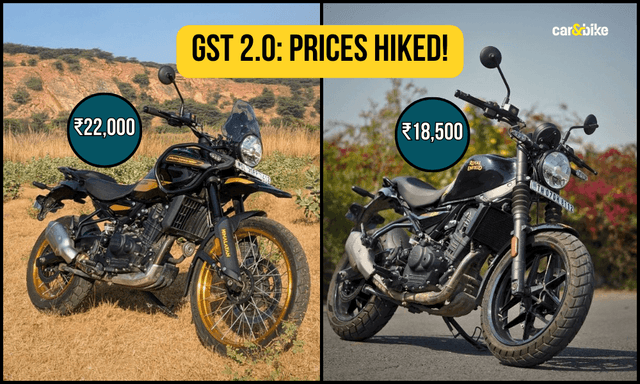 GST 2.0: Royal Enfield Himalayan, Guerrilla 450 Prices Increased By Up To Rs 22,000 GST 2.0: Royal Enfield Himalayan, Guerrilla 450 Prices Increased By Up To Rs 22,000