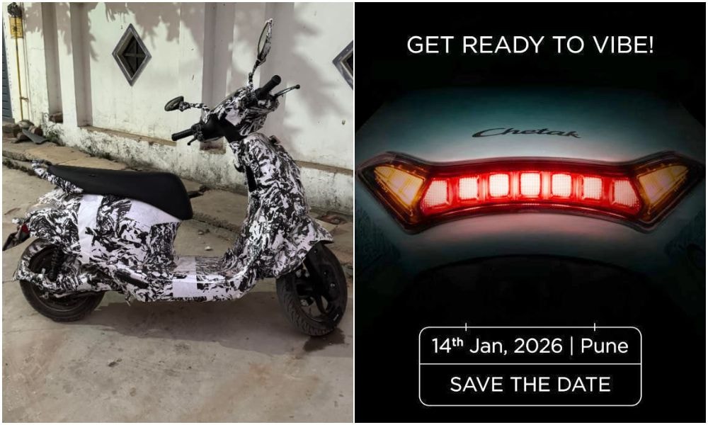 New Bajaj Chetak With Hub Motor To Be Launched On January 14 New Bajaj Chetak With Hub Motor To Be Launched On January 14