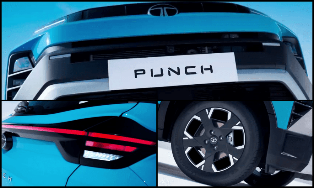 Tata Punch Facelift Teased Ahead Of Launch On January 13 Tata Punch Facelift Teased Ahead Of Launch On January 13