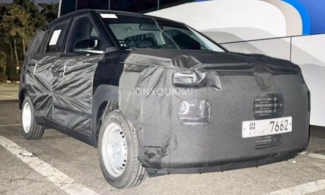 Hyundai Exter Facelift Spied In South Korea Hyundai Exter Facelift Spied In South Korea