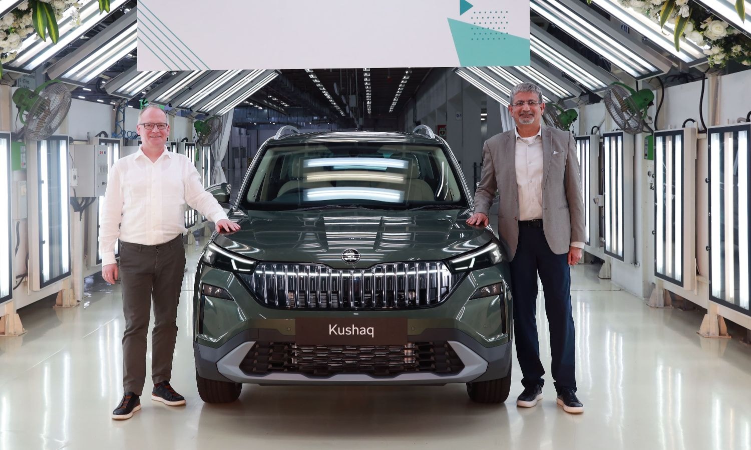 Skoda Kushaq Facelift Production Commences Ahead Of Launch Skoda Kushaq Facelift Production Commences Ahead Of Launch
